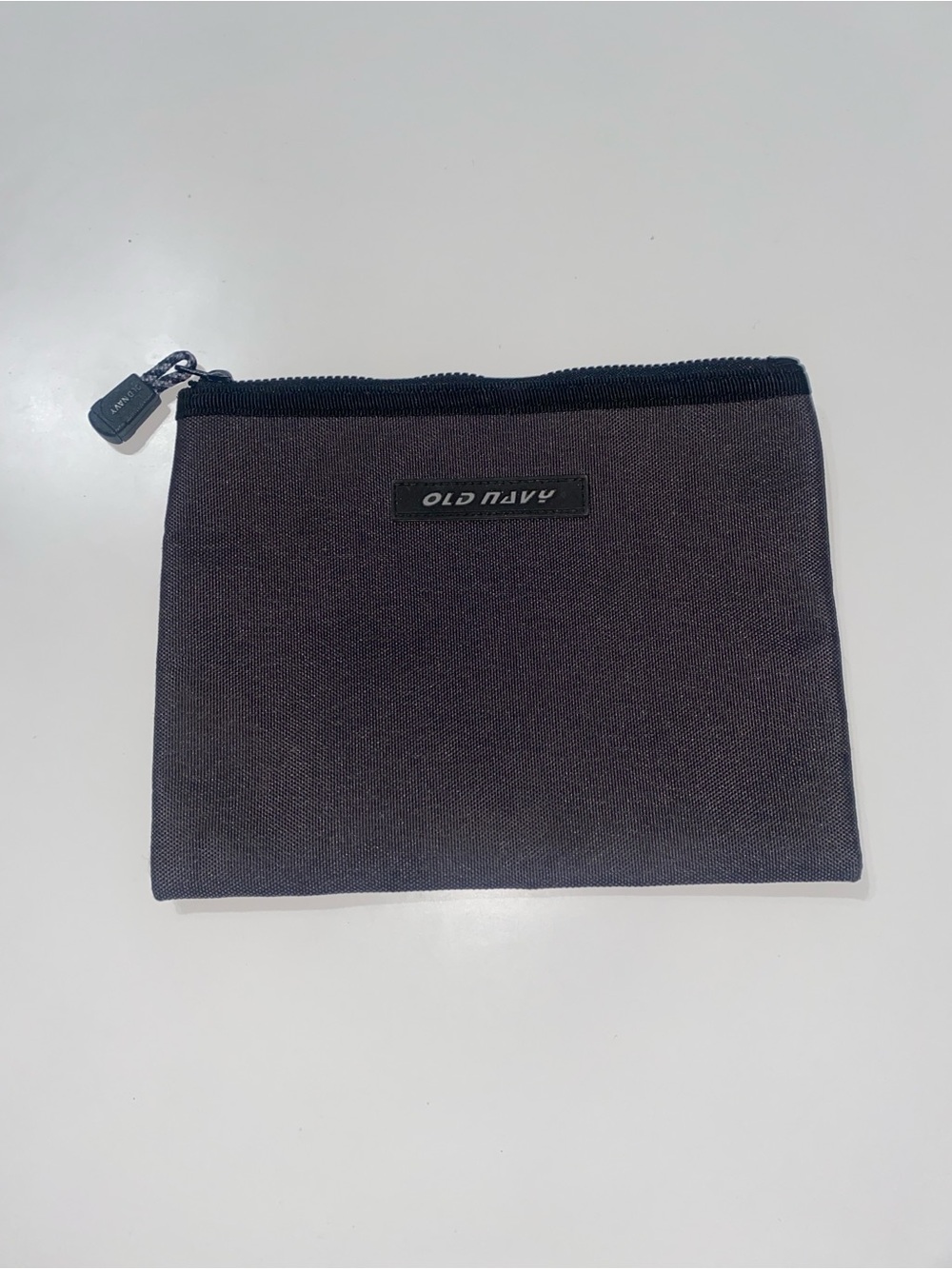 Vintage Old Navy Men's Black Canvas Zipper Pouch